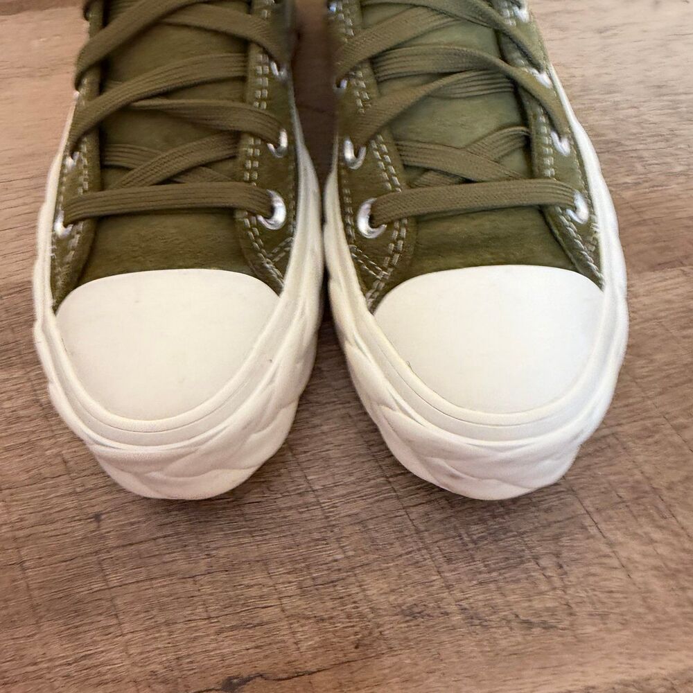 Converse Chuck Taylor All-Star Lift Cable Hi size 5.5 Moss Green shoes platform - Picture 8 of 8